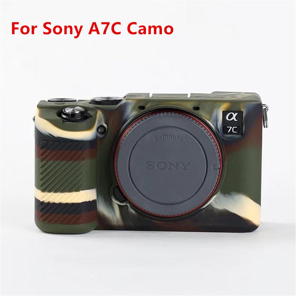 Мягкий силиконовый защитный чехол для корпуса камеры для Sony A7R5 A7R4 A7M4 A7R3 A7R2 A7S2 A72 ZVE10 ZV1F ZV1F M2