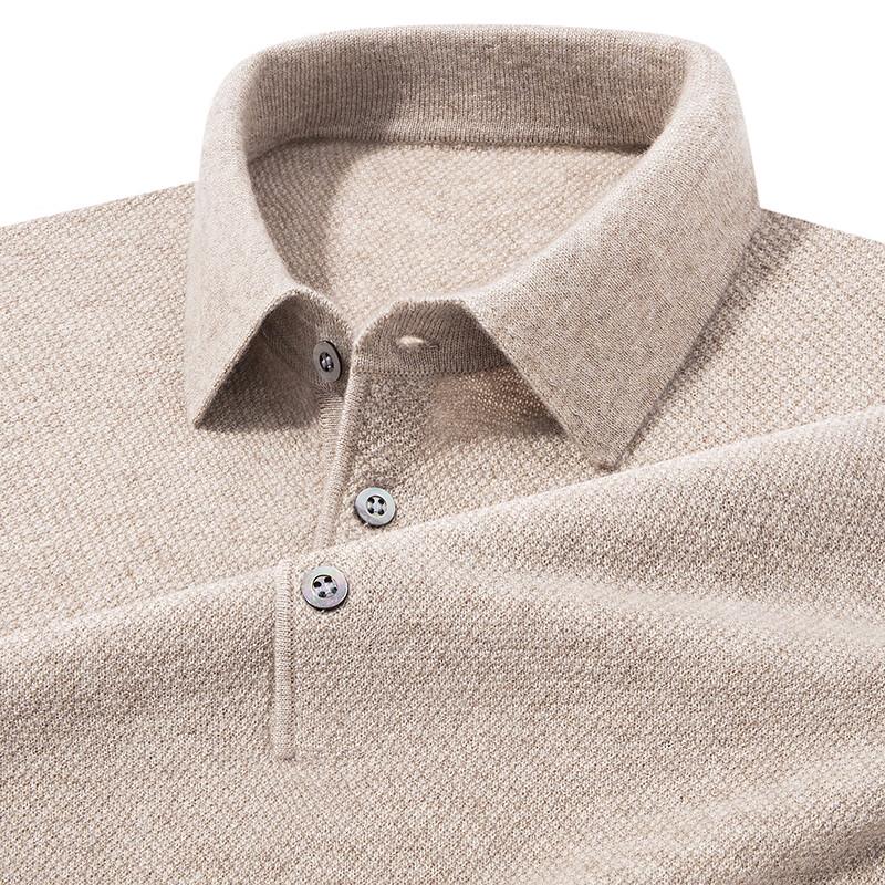 Мужской свитер FAPAI из кашемировой смеси с лацканами