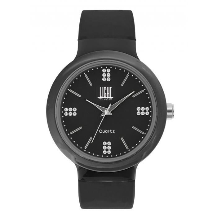 Montre Femme - LIGHT TIME - L178B - Quartz - Silicone - Étanchéité 3 ATM