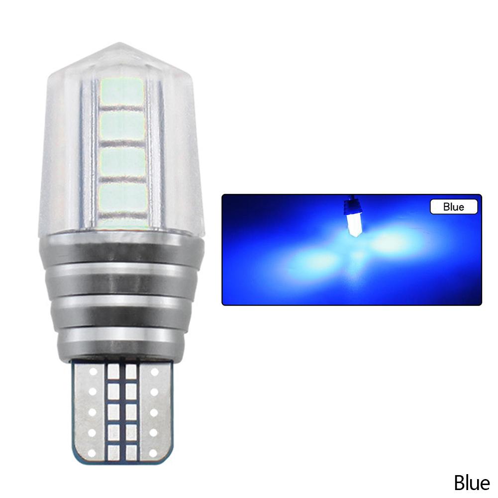 2X T10 LED W5W новейшая SMD автомобильная сигнальная лампа акриловая лампа 902 921 автоматическая полярность клин считывание номерного знака дверная лампа белая 12 В