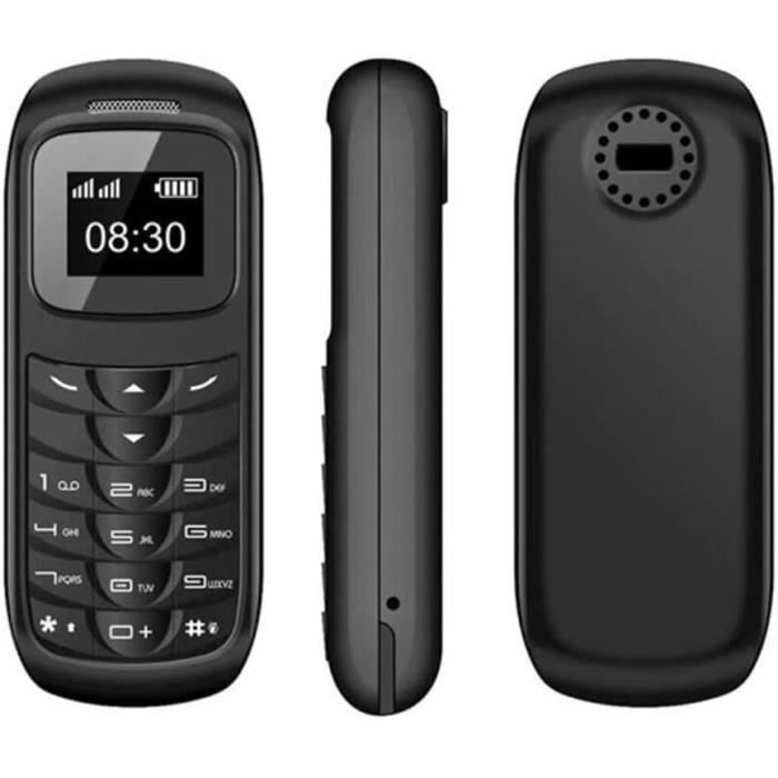 MiRUSI GSM Bluetooth Мини Мобильные Телефоны Bluetooth Гарнитура Телефон Набор Номера Поддержка Nano SIM-карты BM70 Черный