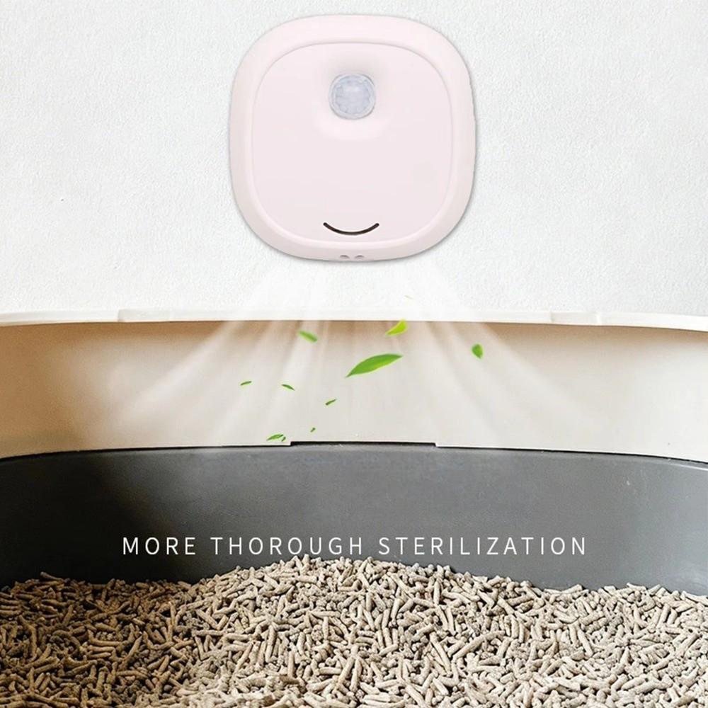 Silent Pet Odor Purifier Automatic Sensor Pet Air Purifier Pet Odor Control Device Bedroom