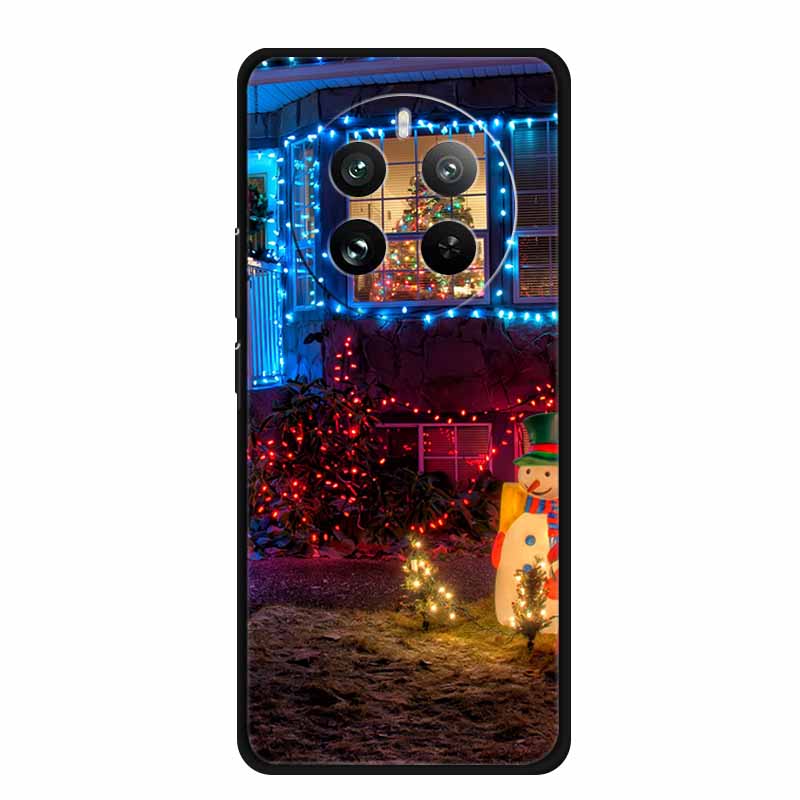Рождественские чехлы для телефона 2024 года для Realme 12 Pro Plus Чехол Мягкий ТПУ Силикон Для Realme 12 Pro Чехол Бампер Funda 12Pro Pro+ 5G Чехол