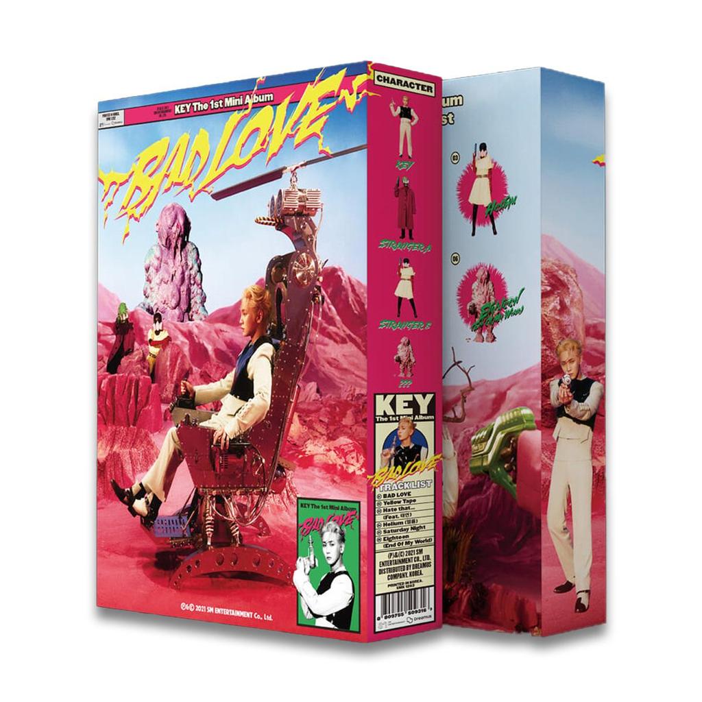 KEY SHINEE 1-й мини-альбом BAD LOVE Box set ver. – купить по