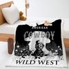 Blanket Western Cowboy Independence Day Blanket Lamb Fleece Crystal Fleece Blanket Four Seasons