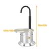 Single Tube Moka Pot 1 Cup 50ML Italian Coffee Maker Portable Coffee Brewer for Outdoor Parties Travel Camping