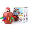 Party Punishment Game Prank Kids Toy Tricky Novelty Pirate Barrel Game Toy Sword Barrel Prank