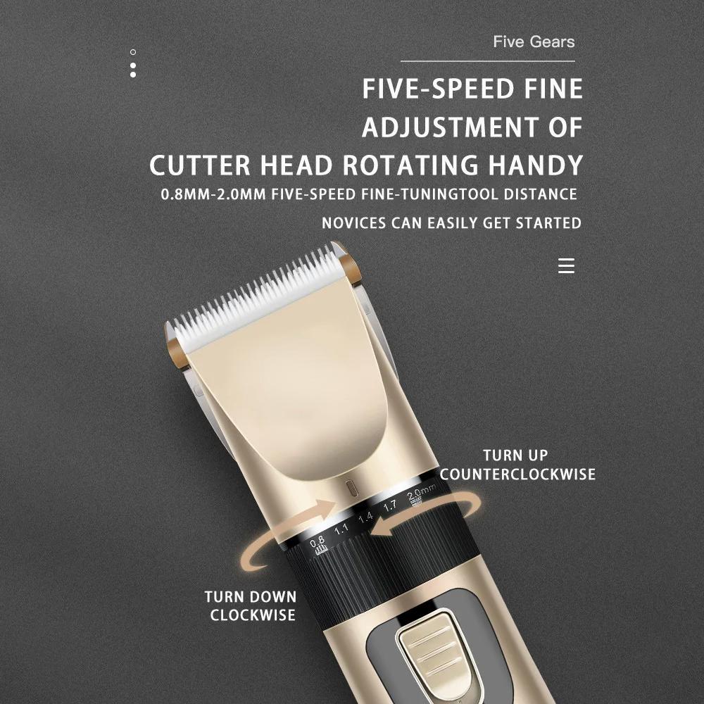 Машинка для стрижки собак и кошек, машинки для стрижки волос, стрижка, бритва для домашних животных, полный набор, перезаряжаемая профессиональная машинка для стрижки домашних животных, бритва для резки