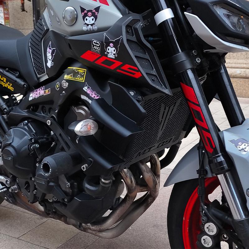 Для YAMAHA MT-09/SP Боковые накладки Боковые спойлеры ПЕРЕДНИЕ СПОЙЛЕРЫ MT09 2017 2018 2019 2020 Передний спойлер Нижний спойлер боковой