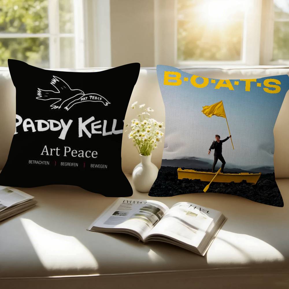 Singer Michael Patrick Kelly Traces Cushion Cover Pillow Cover Decor Pillowcase Printed Cushion Case For Couch