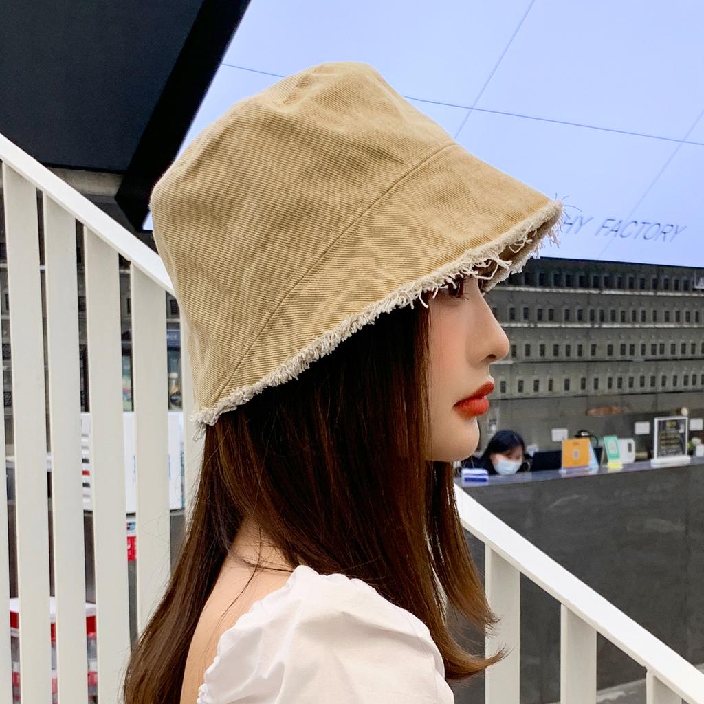 Джинсовая панама с индивидуальной окантовкой, женская корейская модная универсальная повседневная шляпа от солнца
