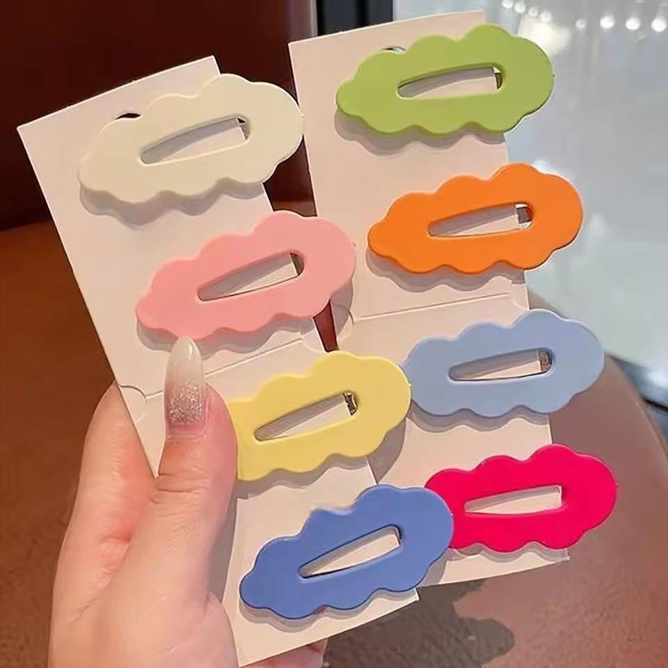 2 шт. Модное украшение для волос Облака Заколки для волос Сладкий головной убор Конфетный цвет Заколки для волос Стиль INS Милая заколка Аксессуары для волос для девочек