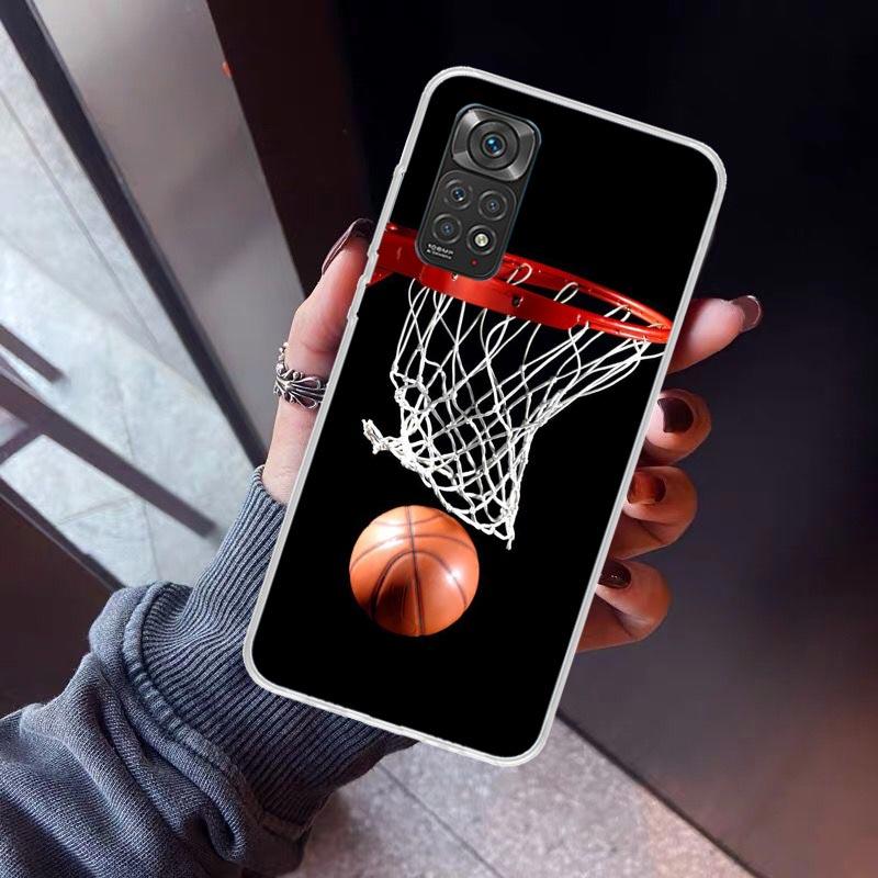 Basketball Basket Sports Phone Case For Xiaomi Redmi Note 15 14 14S 13 12S 12 Pro Plus 11S 11 10S 10 4G Cover 11E 11T 5G Print F