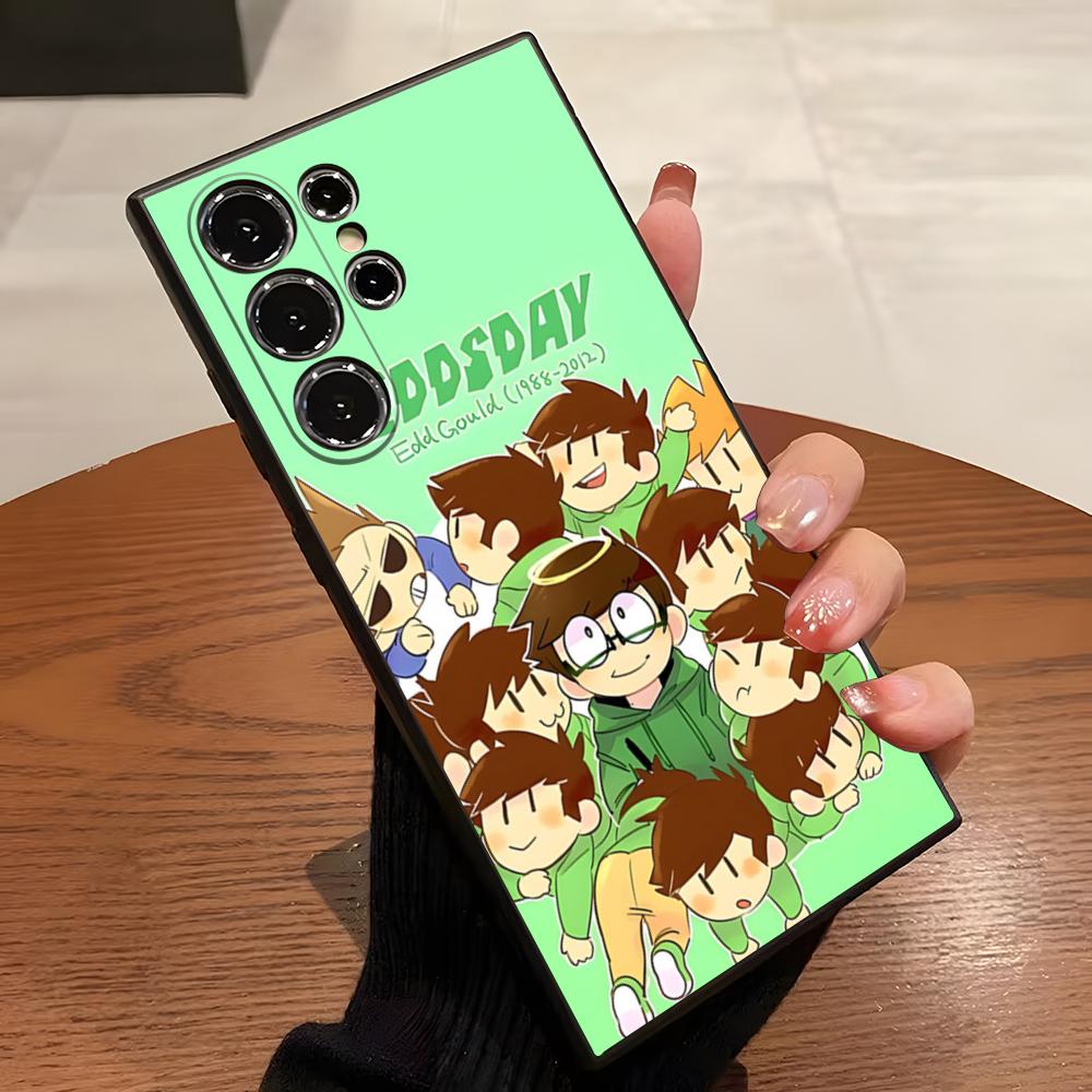 Игровой чехол Eddsworld для телефона Samsung S23 Ultra S24 S22 S20 Fe S21 Plus Galaxy A54 A34 A24 A53 A13 A16 Задняя крышка