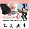 Пара компрессионных носков на лодыжку, спортивная защита, баскетбольные носки для бега на лодыжку