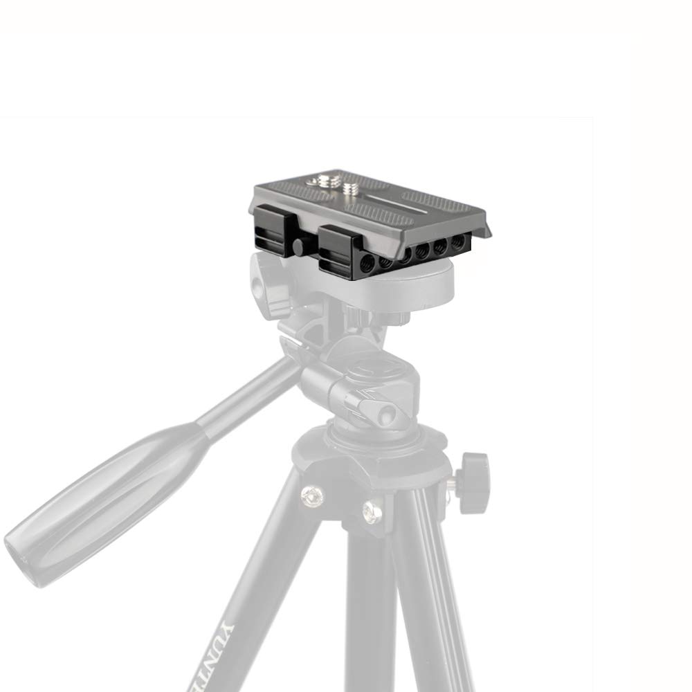 CAMVATE Адаптерная площадка со быстросъемным зажимом в стиле для штативов Manfrotto, вставляемая 577/501/701
