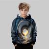 Осенние толстовки с 3D-принтом, модные, повседневные, спортивные, с длинным рукавом, детские, для мальчиков, толстовки с капюшоном