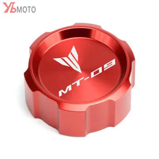 Для Yamaha MT-09 MT 09 mt09 FZ09 2014- (не для ) Мотоциклетные детали Передняя и задняя крышка бачка тормозной жидкости Крышка резервуара