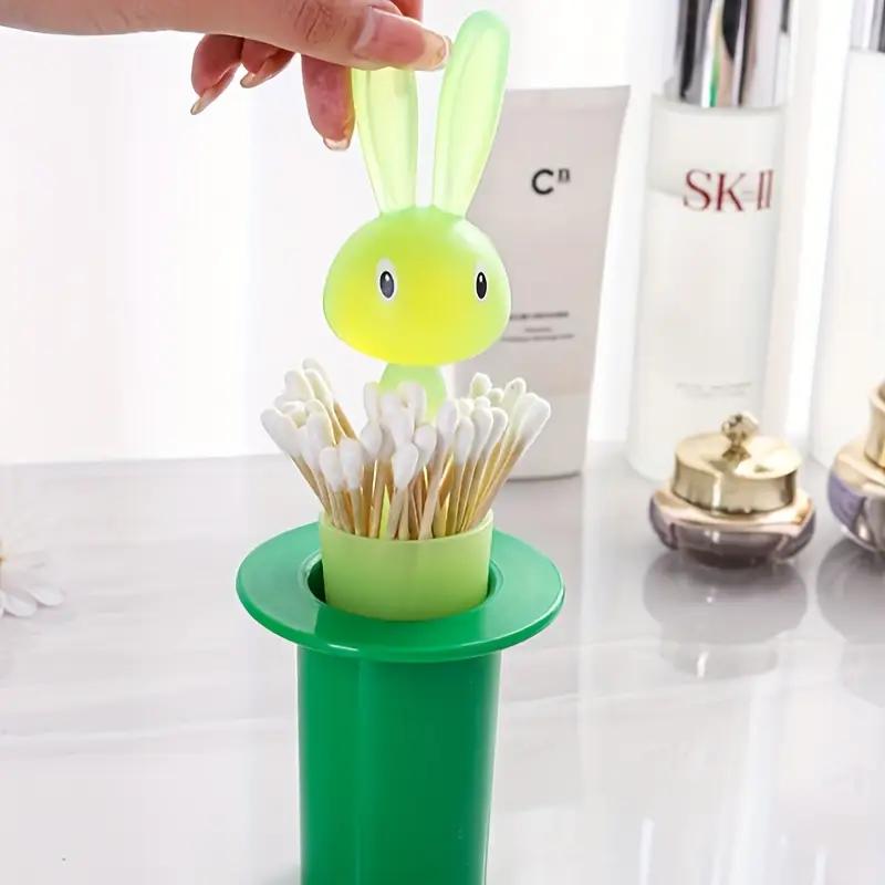 Креативный ящик для хранения зубочисток Rabbit, автоматическая выдвижная коробка для зубочисток для дома, гостиной, столовой, держатель для зубочисток нажимного типа