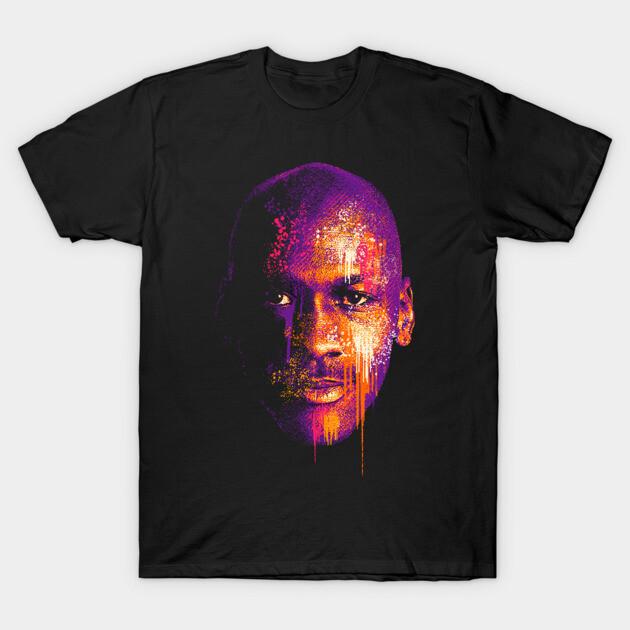 Asian Size Cotton Unisex Tshirt Print T-shirt Jordan T-shirt No-Cut Print Regular Fit