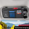 Солнцезащитный козырек Citroen с держателем для очков и карт для C3 Picasso, C4 Aircross, C5 Aircross, C6