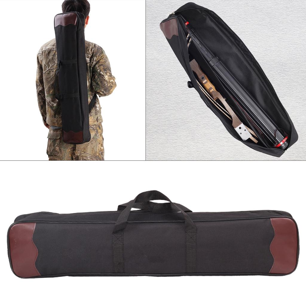 Lightweight Bow Case Single Shoulder Bag Arrow Carry Long Bow Case Portable Archerys Recurve Bow Handbag Take Down Bag