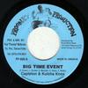 7-дюймовая пластинка CAPLETON & KULCHA KNOX - Big Time Event НЕТ Продукт Prooney Ямайка Регги, Ска и Даб Б/У
