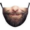Outdoor Face Mask Unisex Adult Mouth Mask Dustproof Protective Reusable 3D Face Masks Party Masks