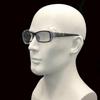 2 Pairs Universal Eyeglass Side Shields (Clear, Protection from Wind & Dust)