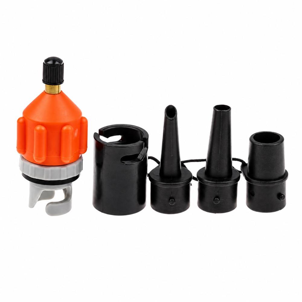 1Set PVC ABS Inflatable Pump Adapter Strong Sealing Pump Valve Adapter  for Inflatable Pool Air Bed
