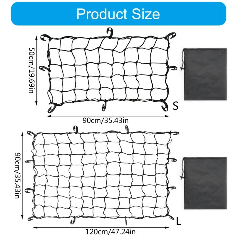 Тележка-тележка Сетка для багажа Сетка для тележки Пляжная тележка-тележка Сетка для багажа Эластичная грузовая сетка Сетчатые карманы Сетка-карман Сетка для багажа на тележке