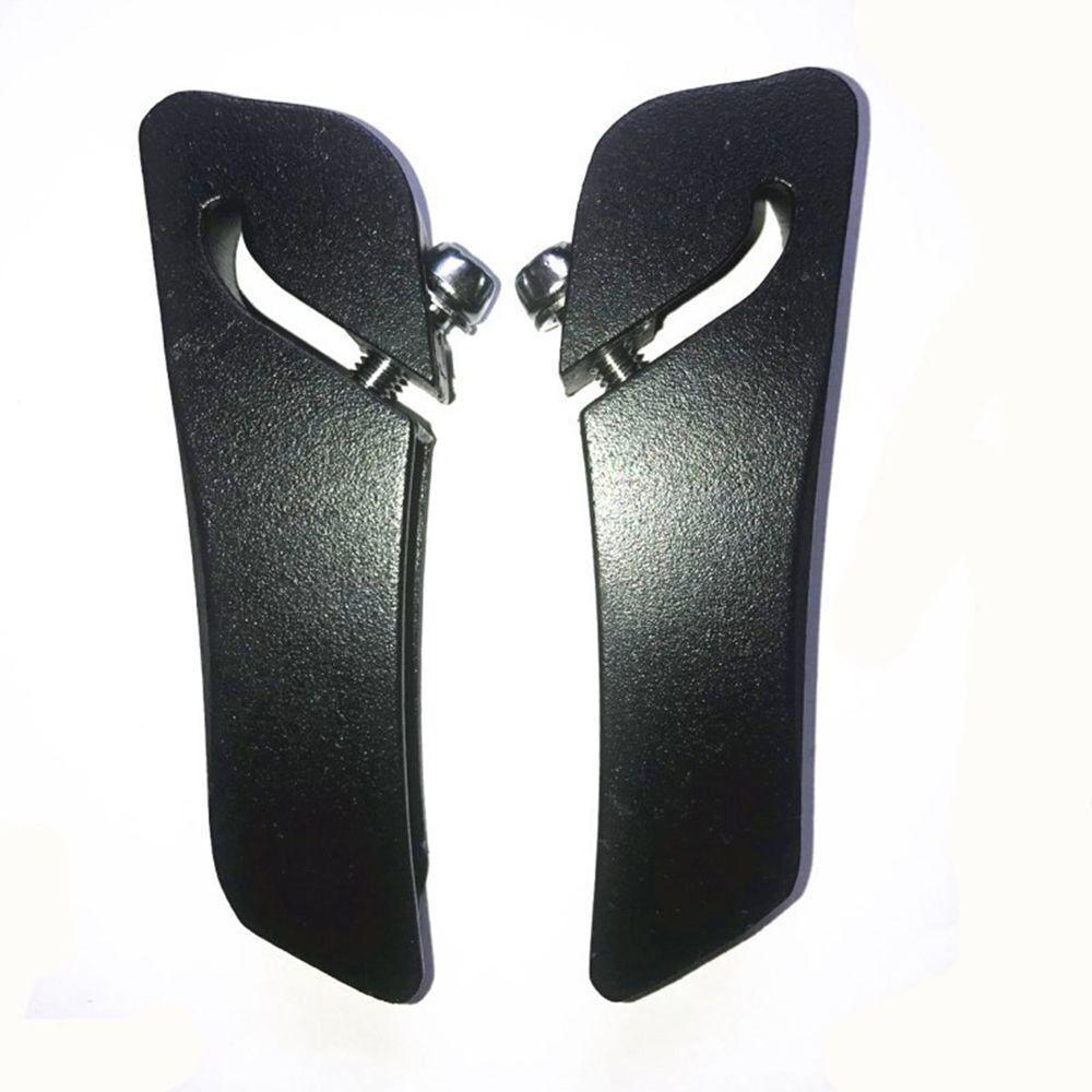 2 шт. Черные заглушки руля велосипеда Велосипедное оборудование Руль Ручка Чехол Грипса Конец руля велосипеда