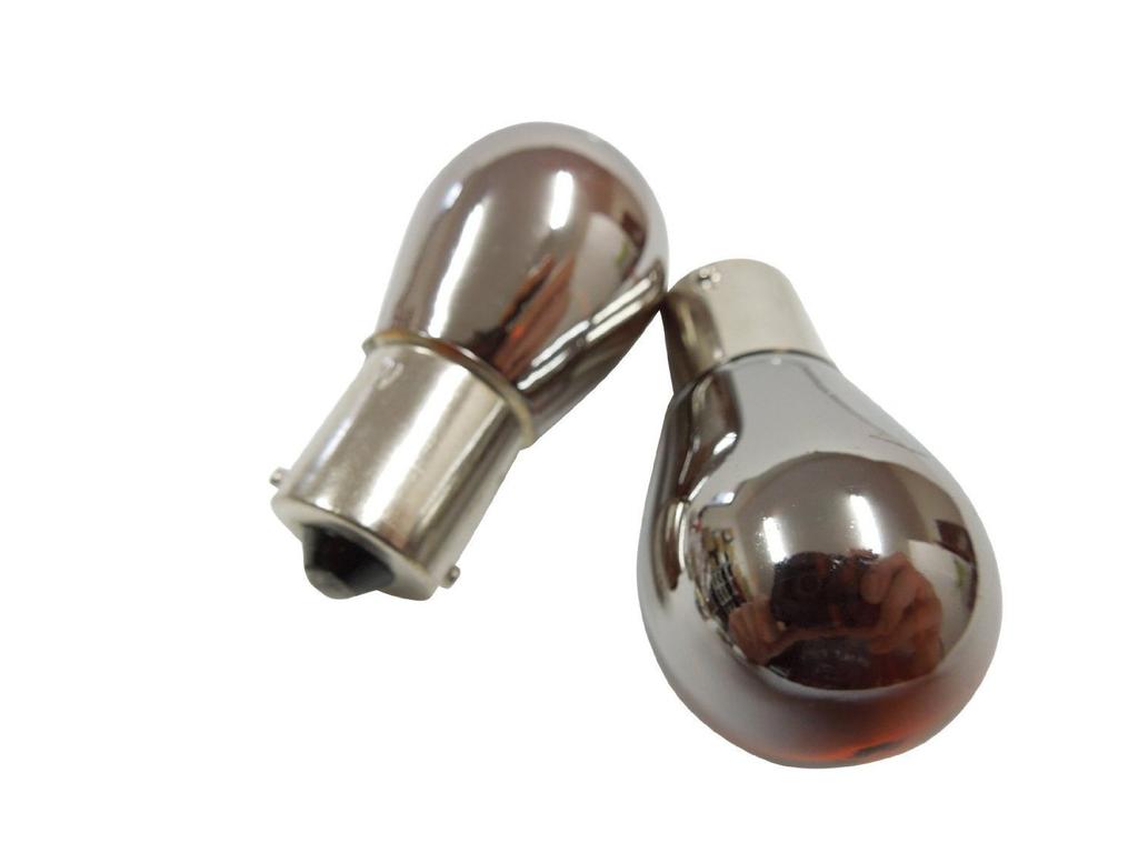 MAMEDEN Покрытие Клапан Стелс Янтарь Комплект из 2 лампочек Оригинальный Хром