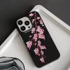 Розовые Цветы Персика Модный Чехол для Телефона Для IPhone 17 16 15 14 Plus 13 12 11 Pro Max 17 Air Защитный Мягкий Силиконовый Чехол