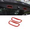 Накладка на внутренний переключатель задней двери 2 шт. Для Jeep Cherokee 2014-2018 Ярко-красный