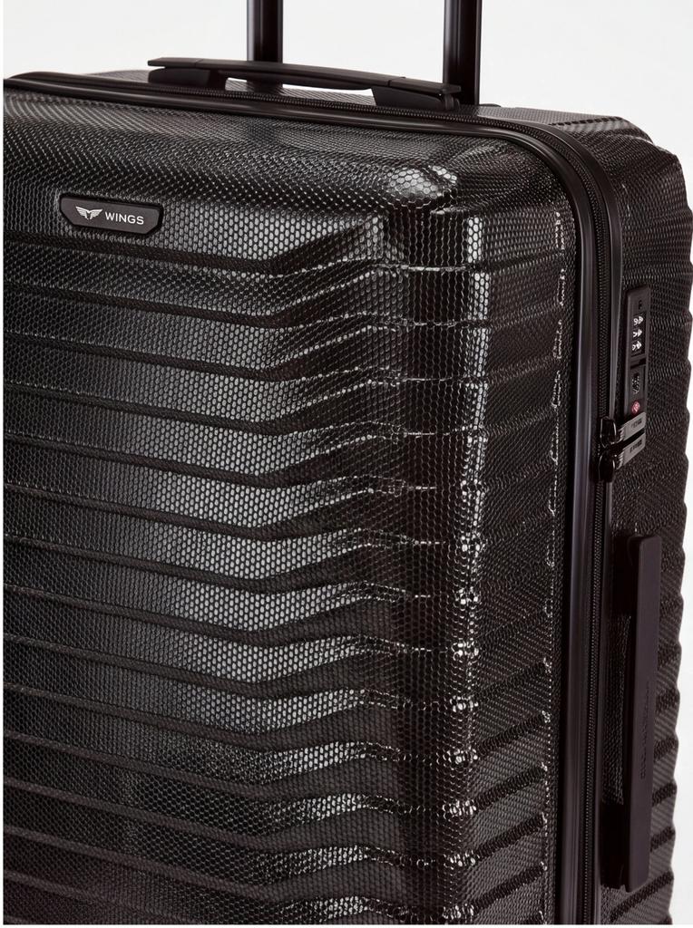 Large Wings Pc Sea Eagle 2.0 28" Black Suitcase