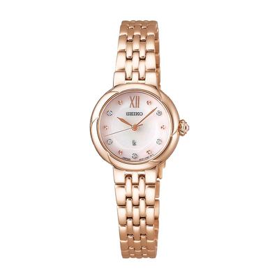 [Часы Seiko] Женские часы из розового золота Grow SSWA010