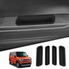 ZUNDUO Коробки и лотки для ручек дверей для нового Suzuki Hustler 2020 г. - н.в. Хранение в дверном проеме, зазор для мелких предметов, силиконовые, без внутренней отделки автомобиля, набор
