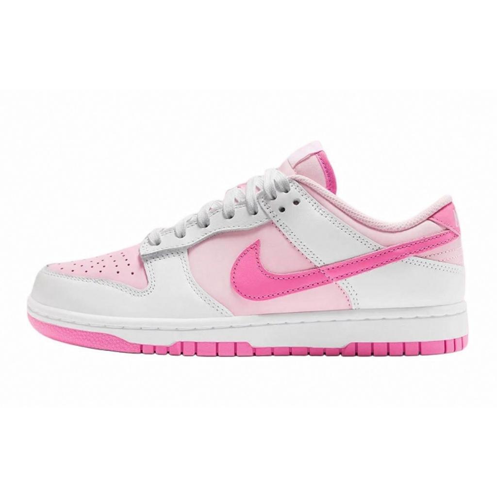 Nike Кроссовки для скейтборда Dunk Pink Encounter, нескользящие, износостойкие, низкие, HQ1181-661(Команда691-)