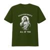 Disappointunisexts All Of You Funny Sarcastic Christian T Shirt Vintage Stylish Versatile Top For Everyday Wear Vintage