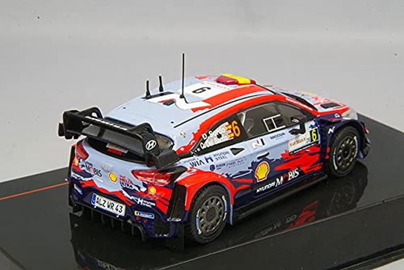 IXO Scale Hyundai i20 Coupe WRC 2020 Ралли Сардинии Баррио 1/43 #6 D. Глухой/C.D.