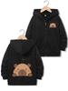 Capybara Jacket for Boys Girls Zipper Spring and Autumn Trendy Animal Cartoon Sweatshirts Zip Up New Stylish Casual Hoodie