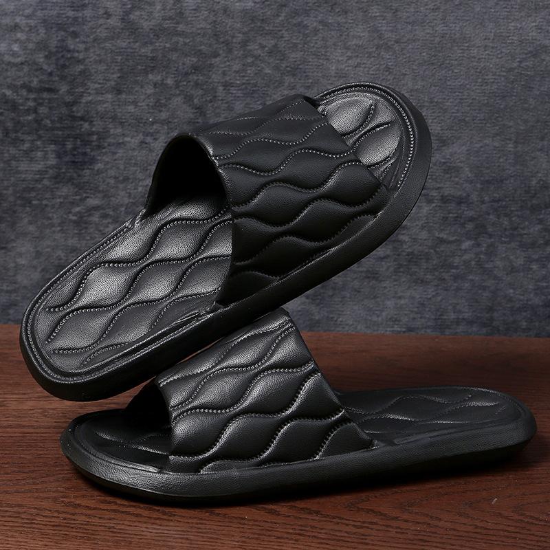 Нескользящие тапочки женские массажные домашние простые для ванной бани отеля прохладные тапочки мужские парные