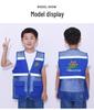 Custom Logo Reflective Mesh Vest for Kids' Outdoor Activities