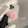 Чехол для iPhone 14promax 'Раздавленные цветы' зыбучий песок 13 Прозрачный Iphone15 Подходит для 11 Дофамин 16