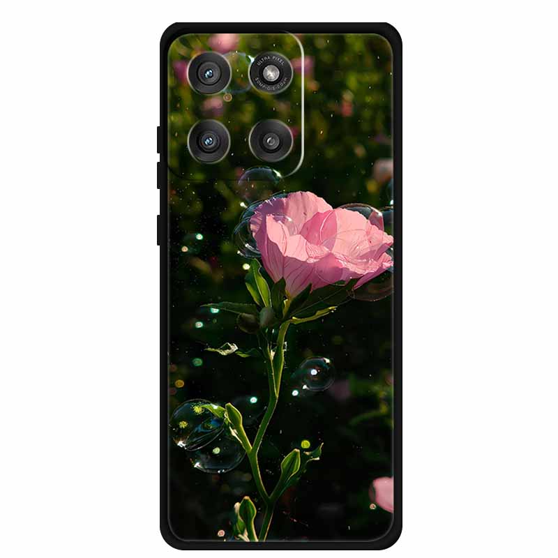 Чехол для телефона Motorola MOTO Edge 60 Stylus Fusion Защитный чехол для Edge60 Fusion Stylus Мягкий силиконовый бампер Задняя крышка из ТПУ
