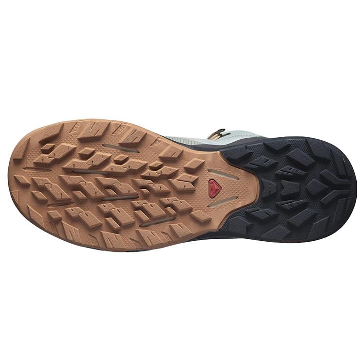 SALOMON Women's Outpulse Mid GORE-TEX 'Wrought Iron Ebony' 415938