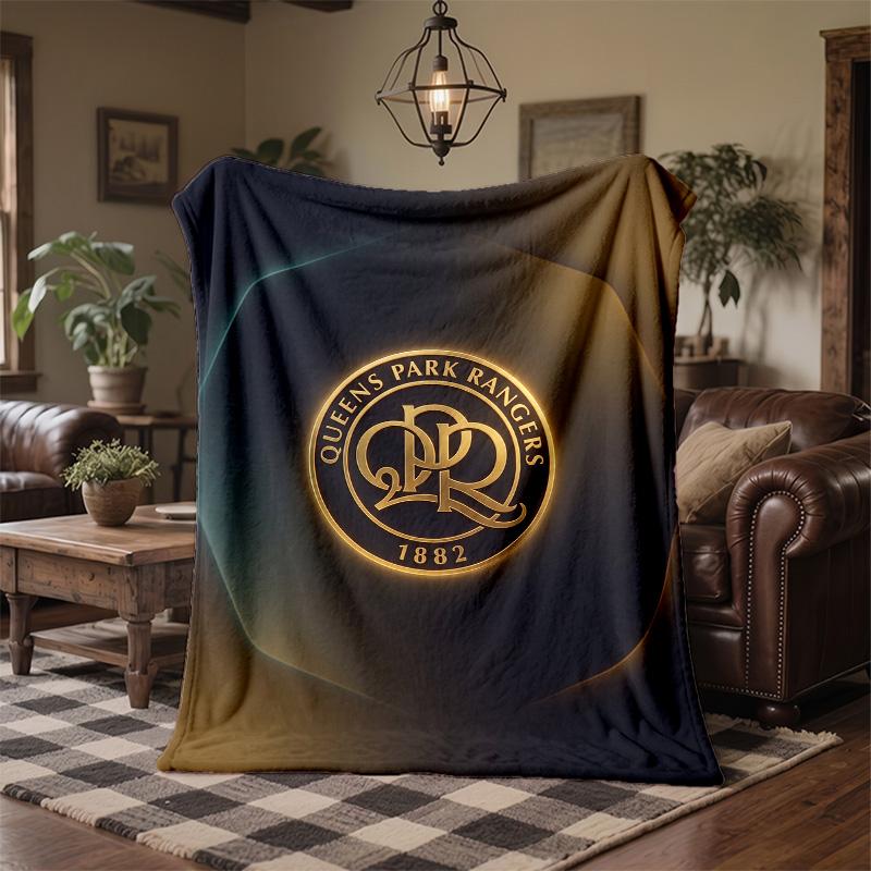 Queens Park Rangers Football Print Flannel Blanket Soft Warm Sofa Bed Throw Blanket For Home Office Bedroom