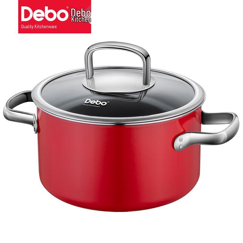 Суповая кастрюля Debo Гималайская Керамико-Стальная Титановая
