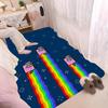 Мультяшные коты N-Nyan Коврики для комнаты Дешевле Противоскользящий Современный Коврик с принтом для гостиной Балкона Приветственный
